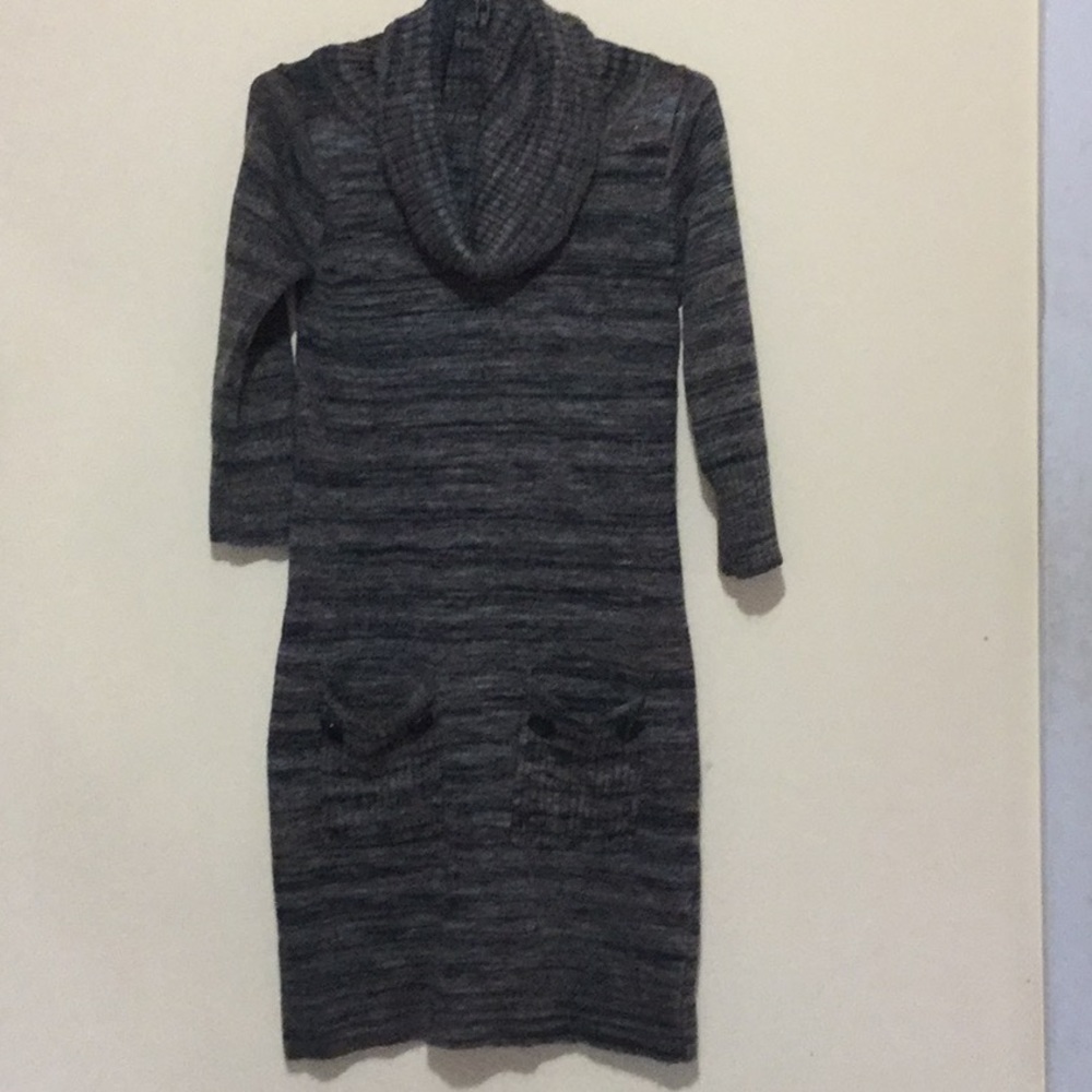 Striped sweater dress